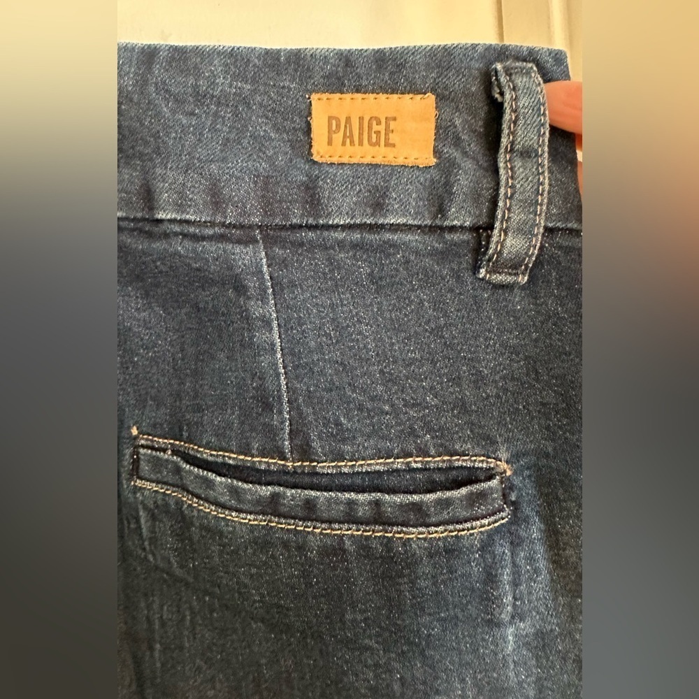 NWOT PAIGE Dion Cargo Trouser Flare Jeans 25 - Picture 7 of 12